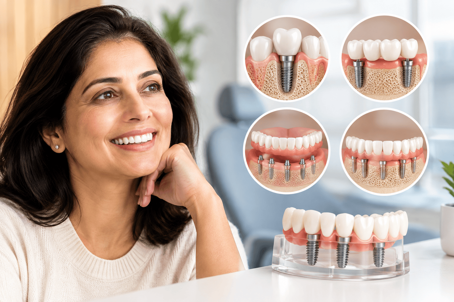 Missing Several Teeth but Don’t Want Traditional Dentures? 