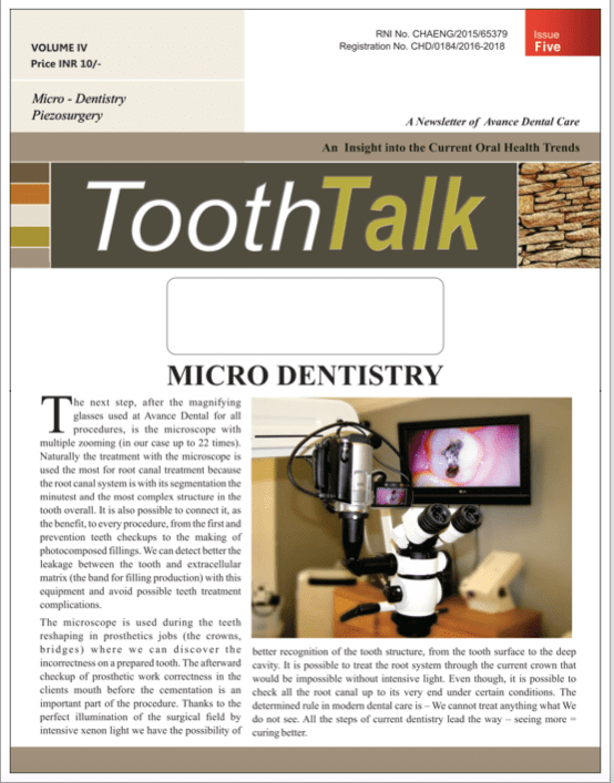 Tooth Talk - Microdentistry
