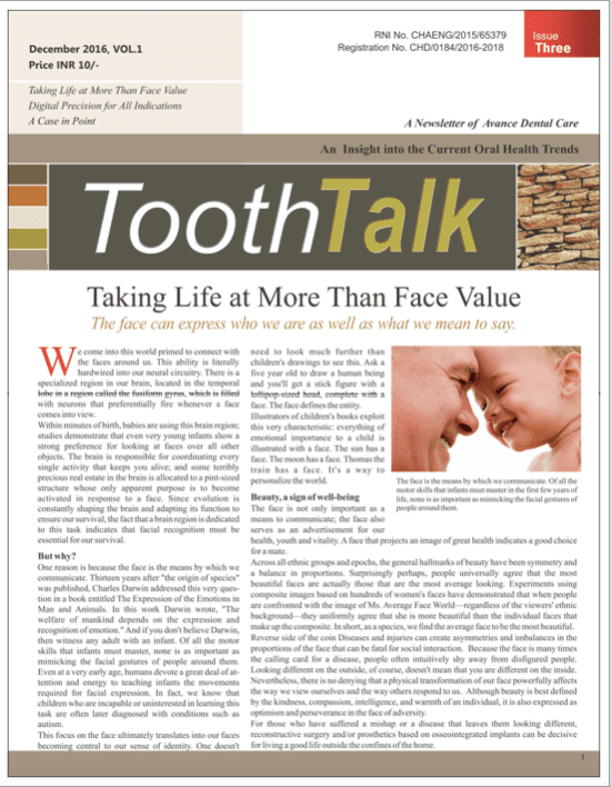 Tooth Talk Vol I Issue 3