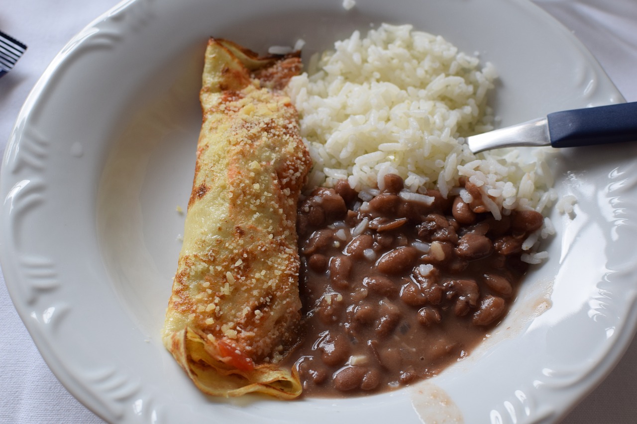 Beans Curry with Rice